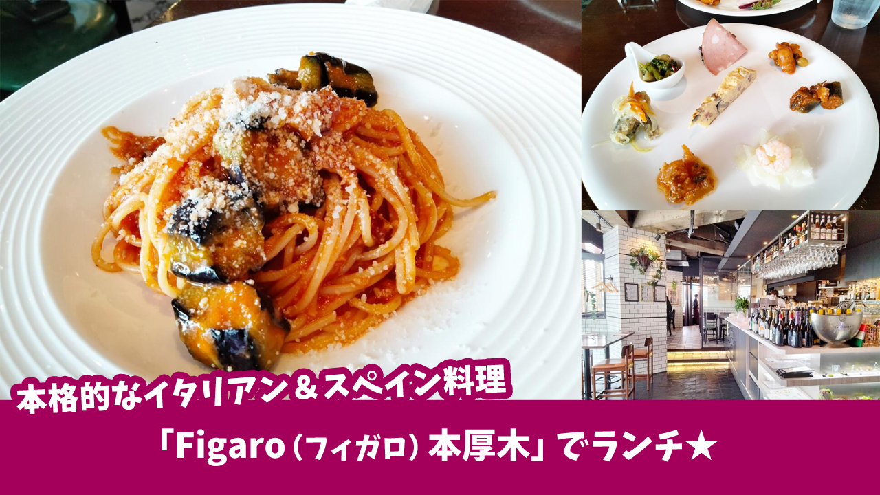 本格的なイタリアン＆スペイン料理が楽しめるFigaro（フィガロ）パスタ　本厚木