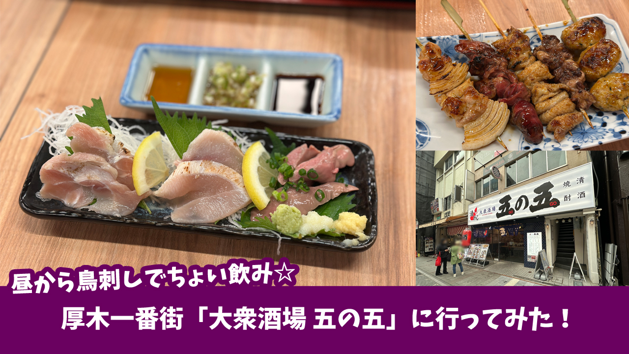 五の五　居酒屋　大衆酒場　厚木一番街　昼飲み