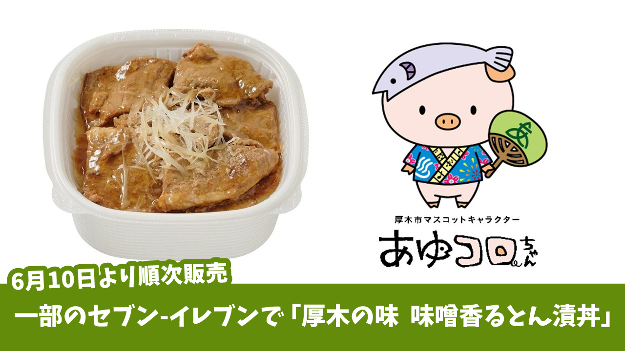 豚漬け　厚木　セブン－イレブン　丼
