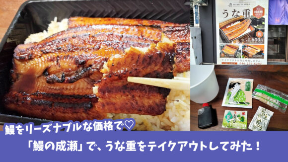 鰻の成瀬　厚木一番街　テイクアウト