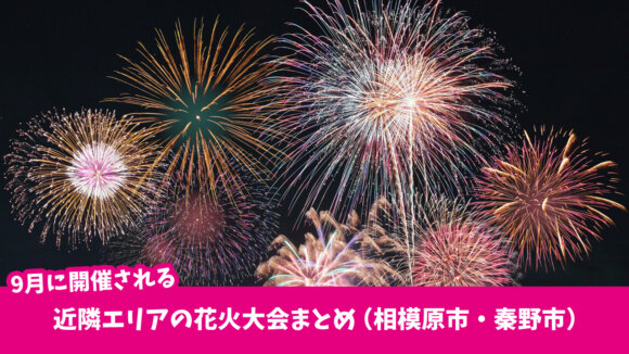 花火大会　秦野　相模原