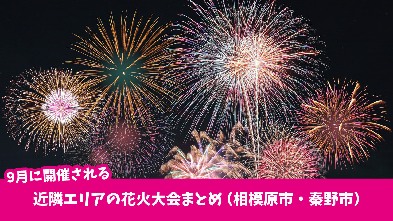花火大会　秦野　相模原
