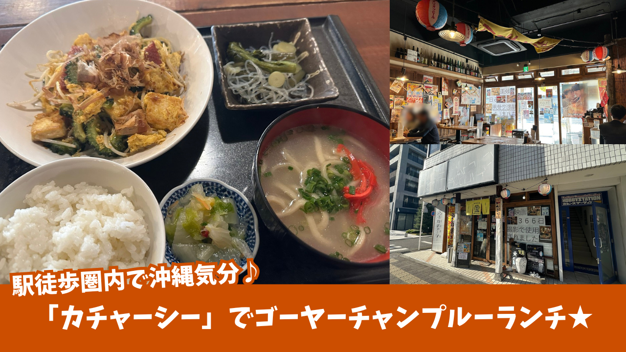 カチャーシー 沖縄料理 ゴーヤチャンプル ランチ 本厚木