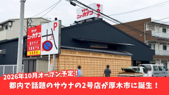 サウナ　ニューカナコ　本厚木　厚木　開店　オープン　水風呂　サ活