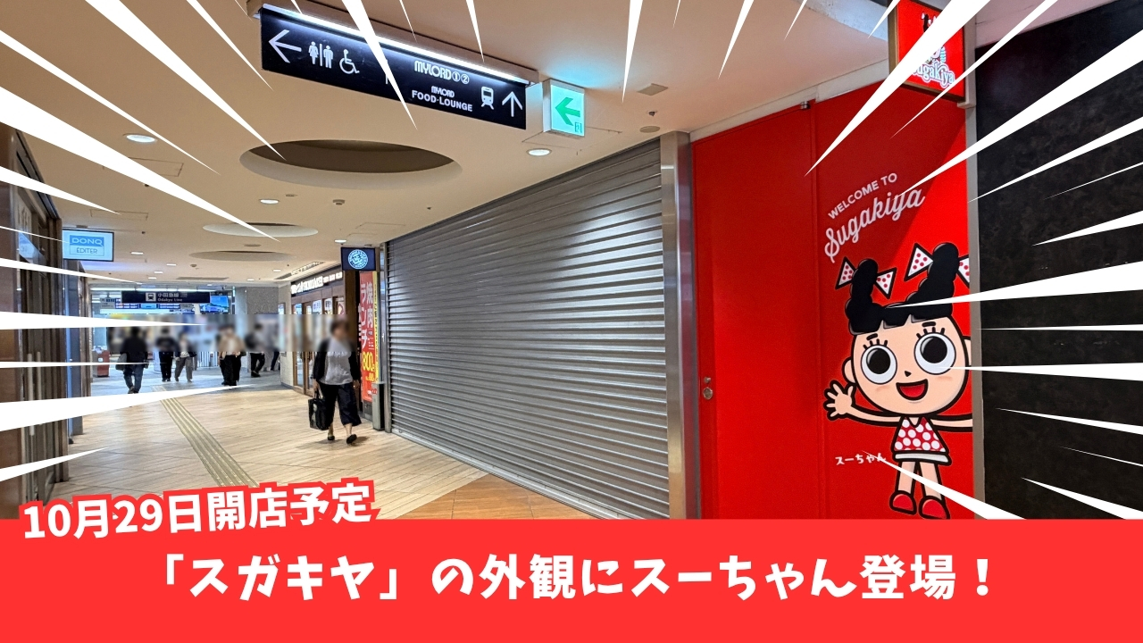 スガキヤ　ラーメン　ソフトクリーム　本厚木ミロード　開店　続報
