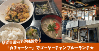 カチャーシー 沖縄料理 ゴーヤチャンプル ランチ 本厚木