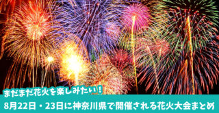神奈川県　花火大会　今週末　綾瀬　平塚　松田町