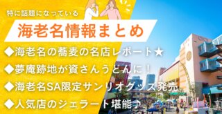 海老名　情報　蕎麦　資さんうどん　夢庵　サンリオ　海老名サービスエリア　ジェラート