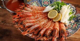 海老しゃぶ　本厚木　居酒屋　日本酒　飲み放題